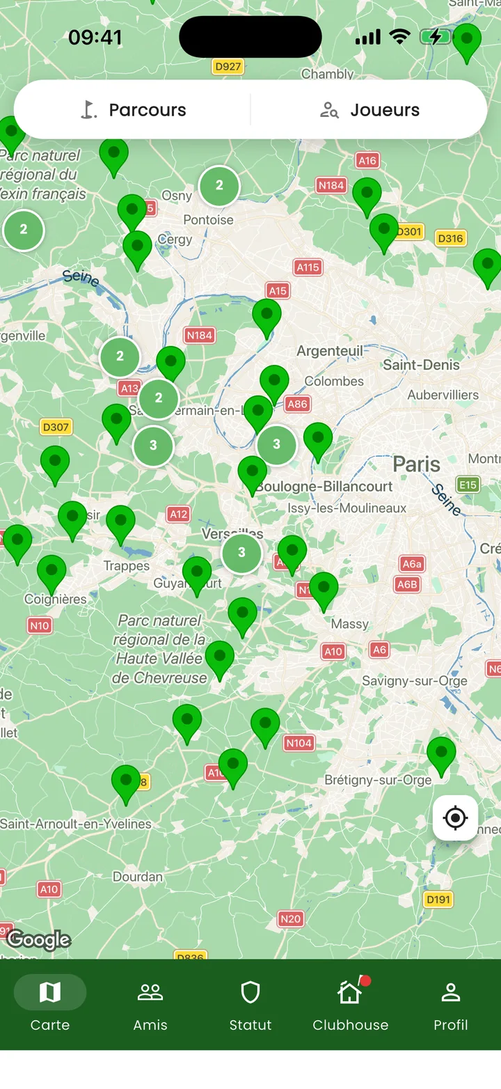 Le golf autour de toi